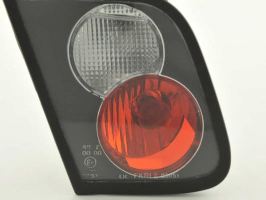 BMW 3 Series E46 Sedan taillights black inner part for tailgate