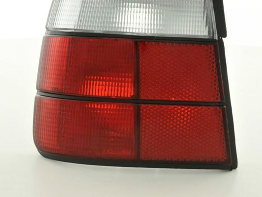 Taillights BMW 5 Series Sedan E34 88-94 white red