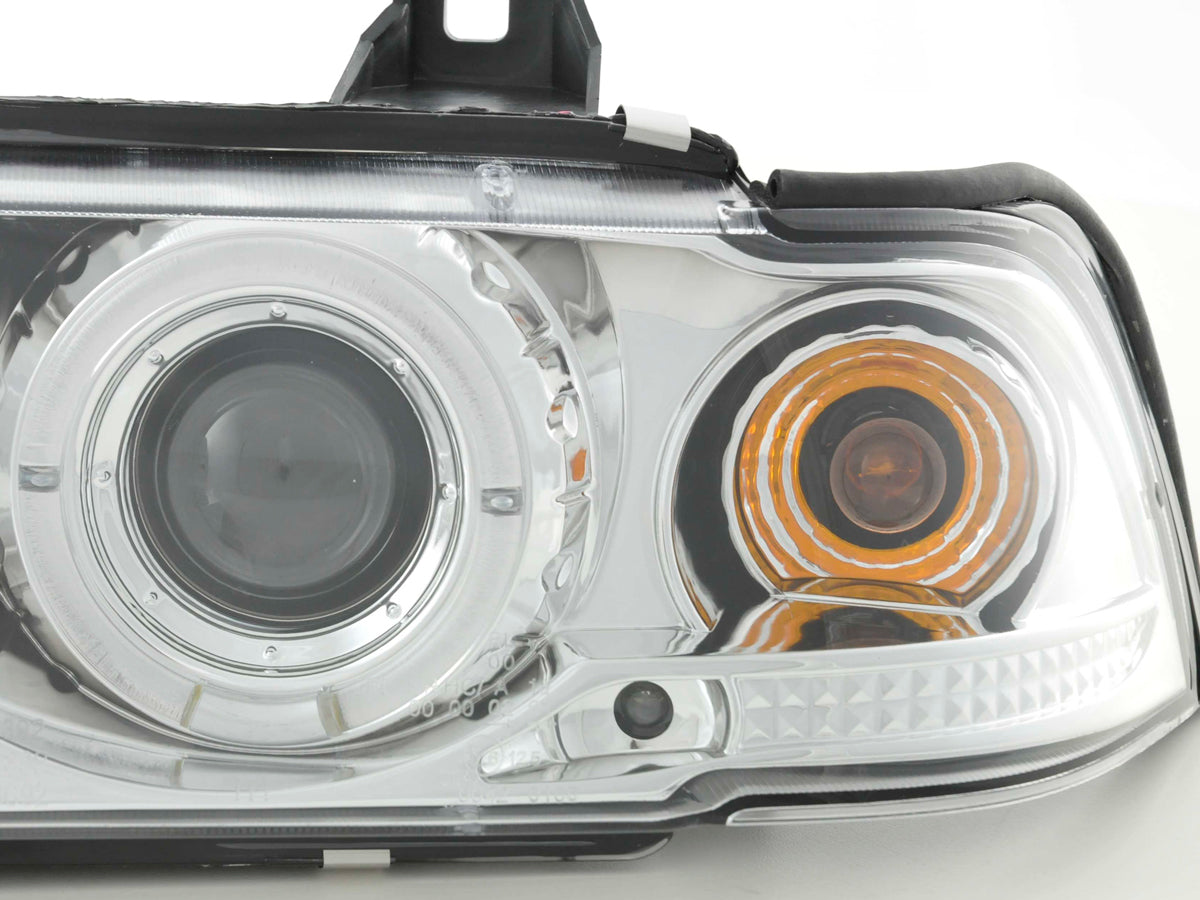 Faros delanteros delanteros BMW Serie 3 Berlina E36 92-98 cromado