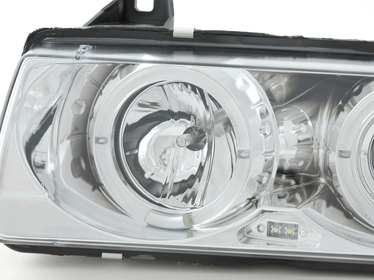 Faros delanteros delanteros BMW Serie 3 Berlina E36 92-98 cromado