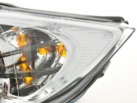 Juego De Faros Delanteros Bmw Serie 3 Tipo E90 / E91 05-08 Cromado Lights > Headlights