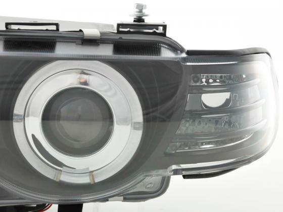 Juego De Faros Delanteros Bmw Serie 7 Tipo E38 99-02 Negro Lights > Headlights