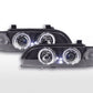 Juego De Faros Delanteros Bmw Serie 5 Tipo E39 95-00 Negro Lights > Headlights