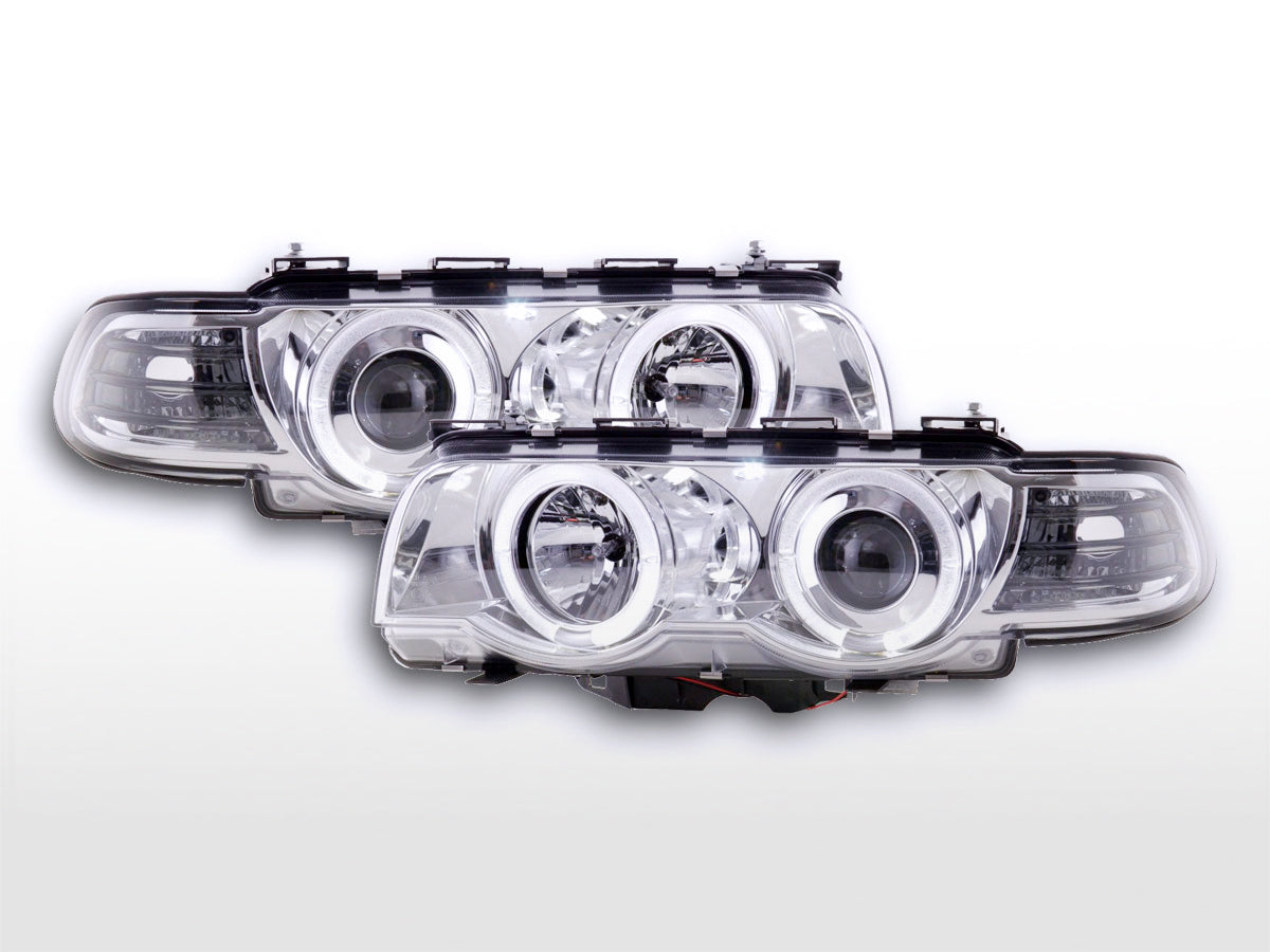 Faros Delanteros Bmw Serie 7 E38 99-02 Cromo Lights > Headlights