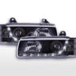 Faros De Luz Diurna Luces Conducción Led Bmw Serie 3 E36 Sedán 92-98 Negro Lights > Headlights