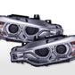 Faros Diurnos Con Luces Diurnas Led Bmw 3Er F30 / F31 A Partir De 2012 Cromados Lights > Headlights