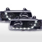 Faros De Luz Diurna Luces Conducción Led Bmw Serie 3 E36 Coupé / Cabrio 92-98 Negro Para Volante A