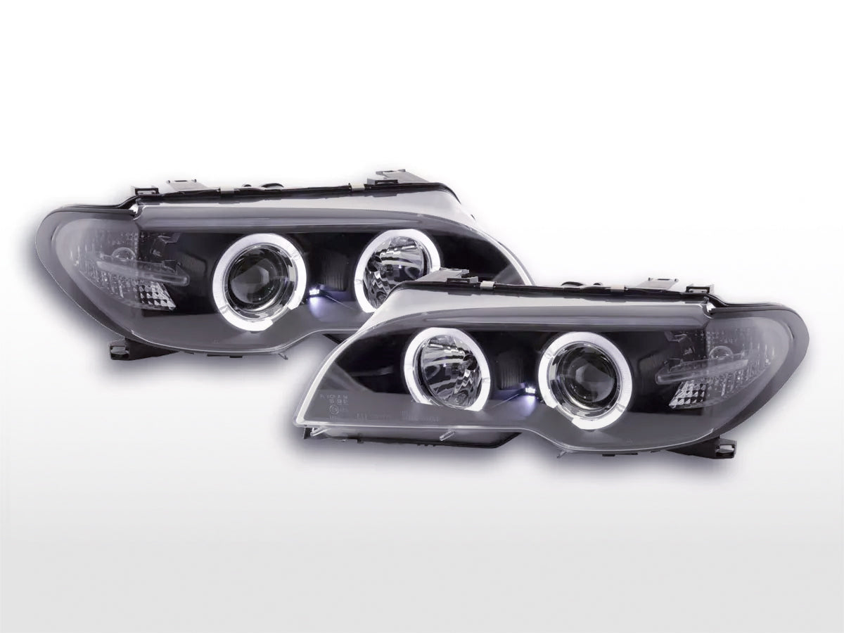 Faros Xenon Bmw Serie 3 E46 Coupé / Cabrio 03-05 Negro Lights > Headlights