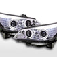 Faros Xenon Angel Eyes Led Bmw Serie 5 E60 / E61 03-04 Cromo Lights > Headlights