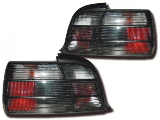 Pilotos Traseros Bmw Serie 3 Coupé Tipo E36 91-98 Negro Lights > Rear/tail Lights