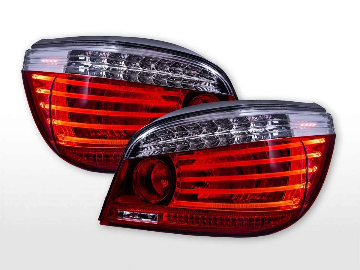 Pilotos Traseros Led Bmw Serie 5 Berlina E60 03- Claro / Rojo Lights > Rear/Tail Lights