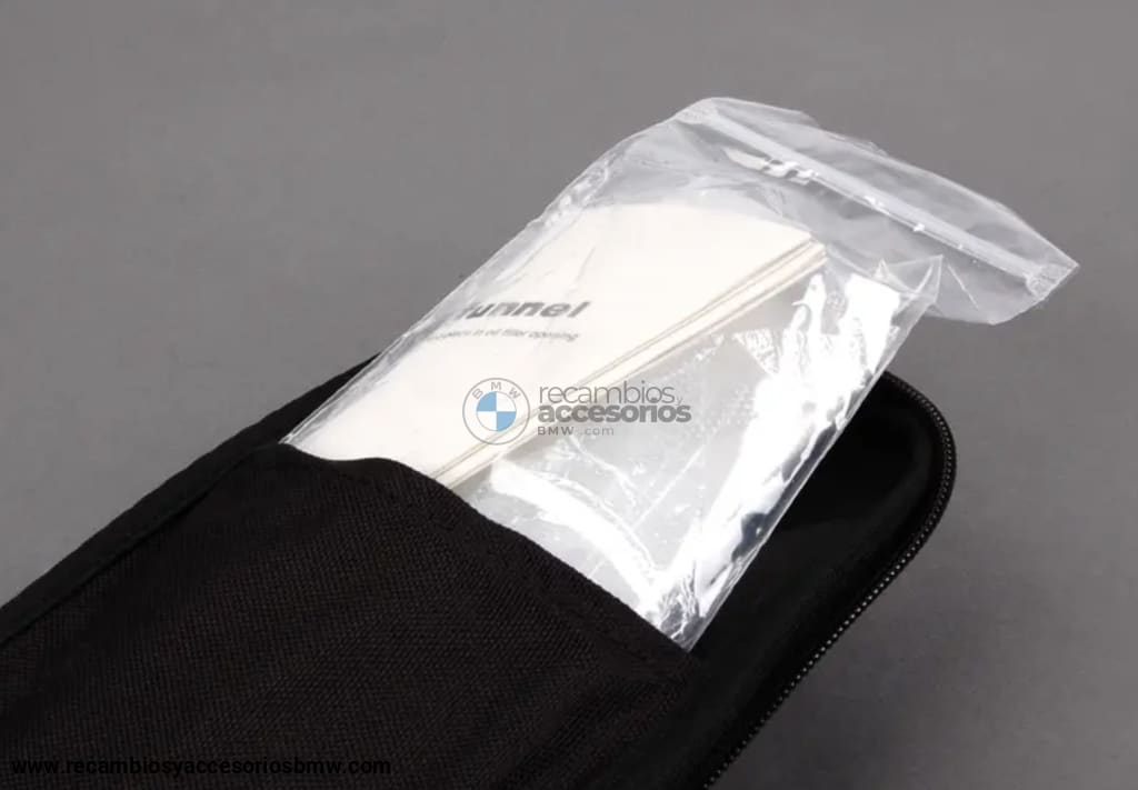 Funda / Bolsa De Almacenamiento Para Guardar El Bote Aceite Original Bmw. Limpieza