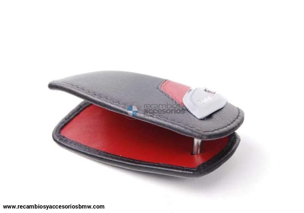 Funda De Llave Sport Schwarz / Rot Para Bmw. Original Bmw Recambios