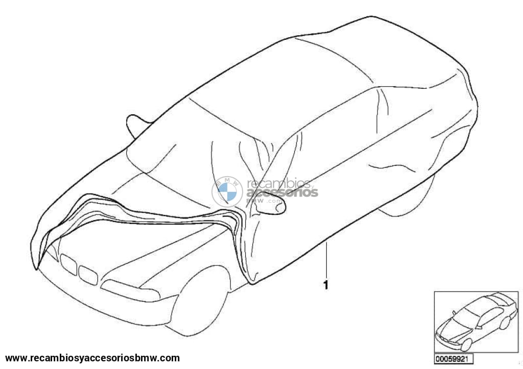 Funda Exterior Z3 E36 . Original Bmw Recambios