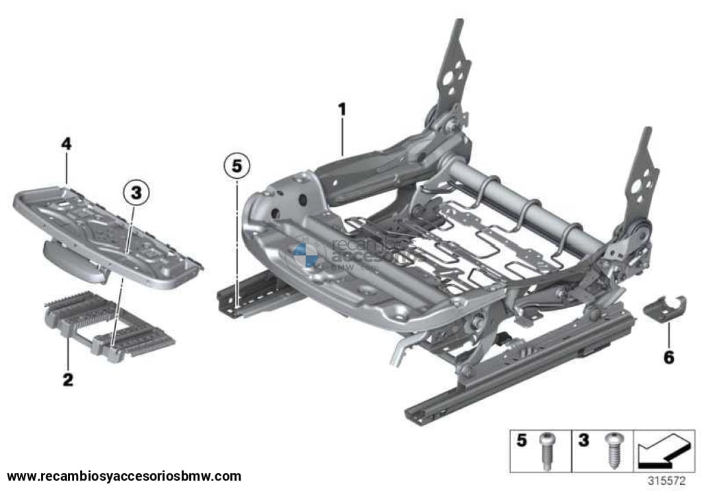 Funda Proteccion Riel Asiento Para Bmw F20 F21 F22 F30 F31 F34 Gran Turismo F80 F32 F36 F82 .