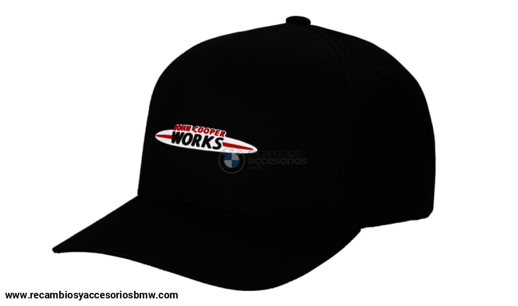 Gorra Mini Jcw Logo Negro Original Recambios