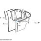 Guia Junta Goma Cristal Puerta Trasera Para Bmw E36 Berlina/Limusina. Original Recambios