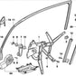 Guía Junta Goma Cristal Ventana Puerta Delantera Para Bmw E36 Berlina Touring Limusina . Original