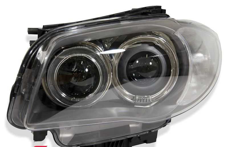 Faro Bi-Xenon Con Ojos De Angel Para Bmw E81 E82 E87 E88 . Original Recambios