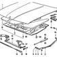 Juego De 3 Aislamientos Acústicos (Insonorización Capo Frontal) Para Bmw E30 2-Puertas 4-Puertas .