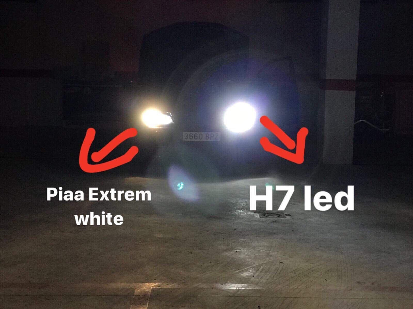 Set Bombillas Led H7 Para Cortas O Largas. Blancas. ¡máxima Visión!