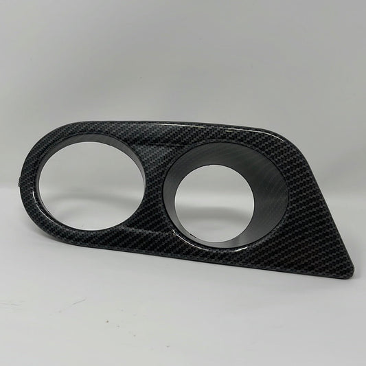 Set De Embellecedores Carbono Antinieblas Para Bmw E46 Con Frontal M