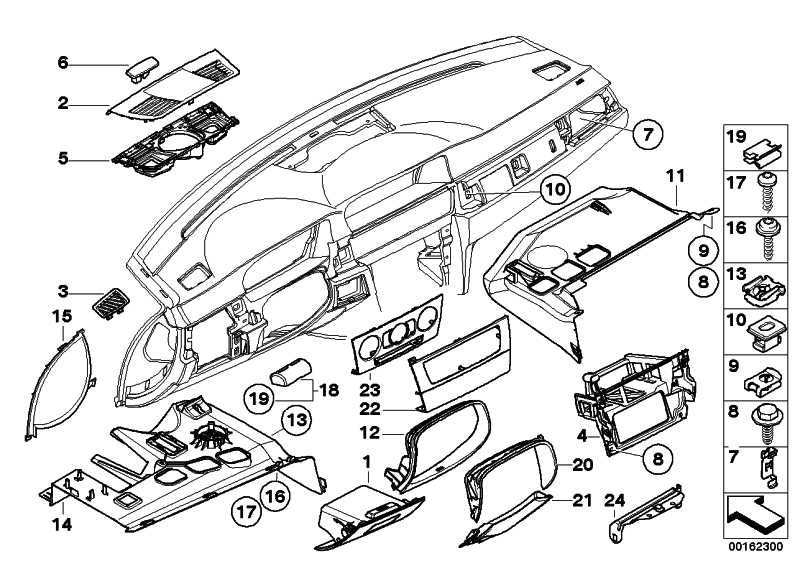 Clip Grapa Embellecedor Salpicadero Para Bmw E90 E91 E92 E93 . Original Bmw. Recambios