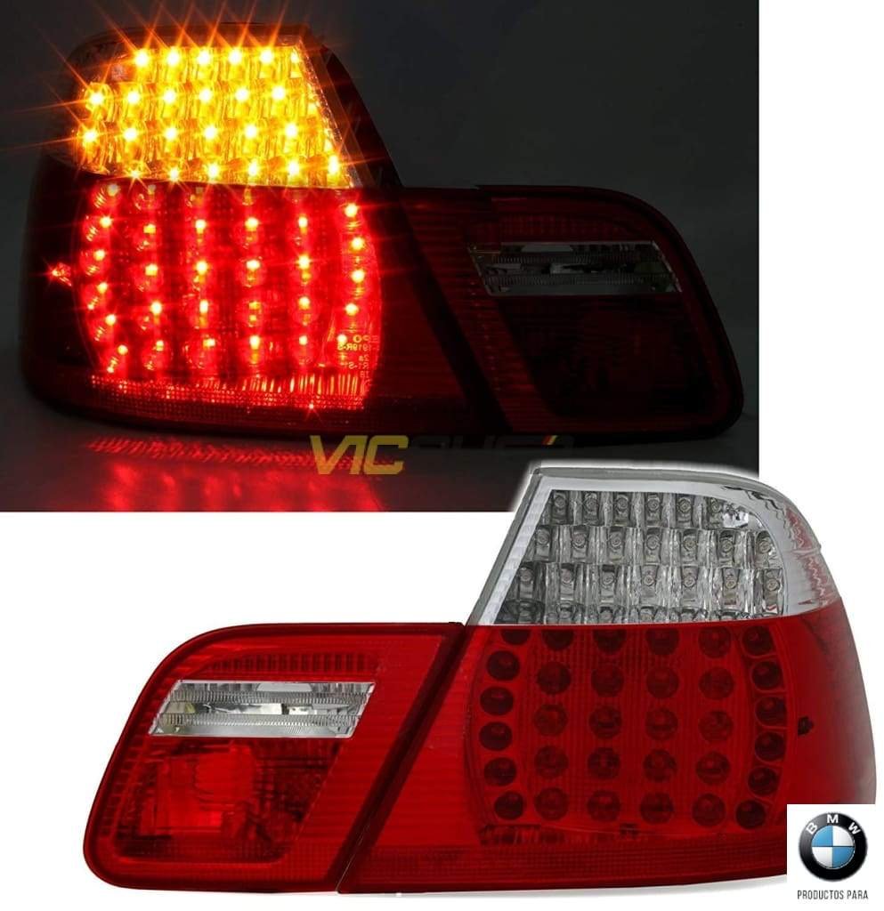 Pilotos Traseros De Led Homologados Para Bmw E46 Cabrio Y M3 2000-2006