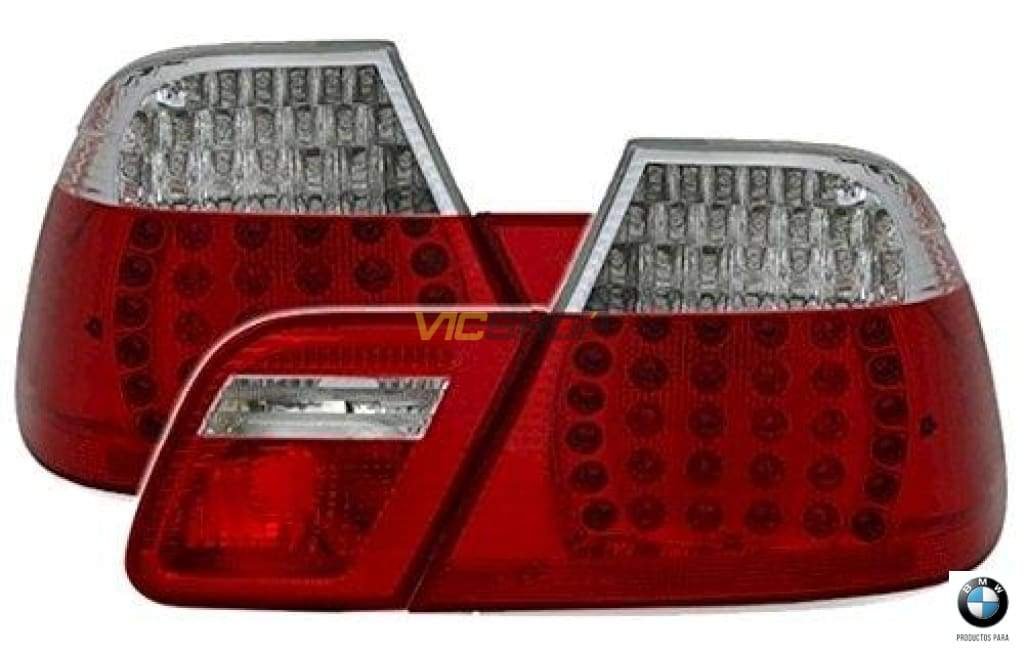 Pilotos Traseros De Led Homologados Para Bmw E46 Cabrio Y M3 2000-2006