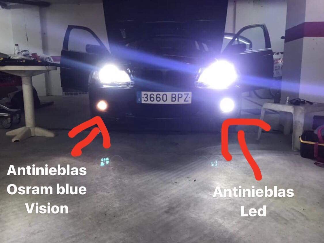 Bombillas Led Para Antinieblas Bmw. Luz Blanca. ¡máxima Visión!