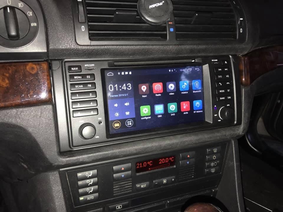 Pantalla Radio Android 9.1 para BMW modelo e39. ¡Ahora con cámara trasera de regalo! - Recambios y Accesorios BMW