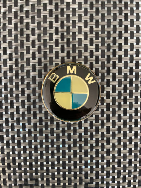 Emblema Logo Bmw Versión Dorado Para El Volante / Airbag Tapabujes. 45Mm