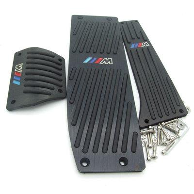 Pedales De Aluminio Color Negro Con Emblema ///m Para Cambio Automático Accesorios