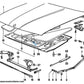 Juego De 3 Aislamientos Acústicos (Insonorización Capo Frontal) Para Bmw E30 2-Puertas 4-Puertas .