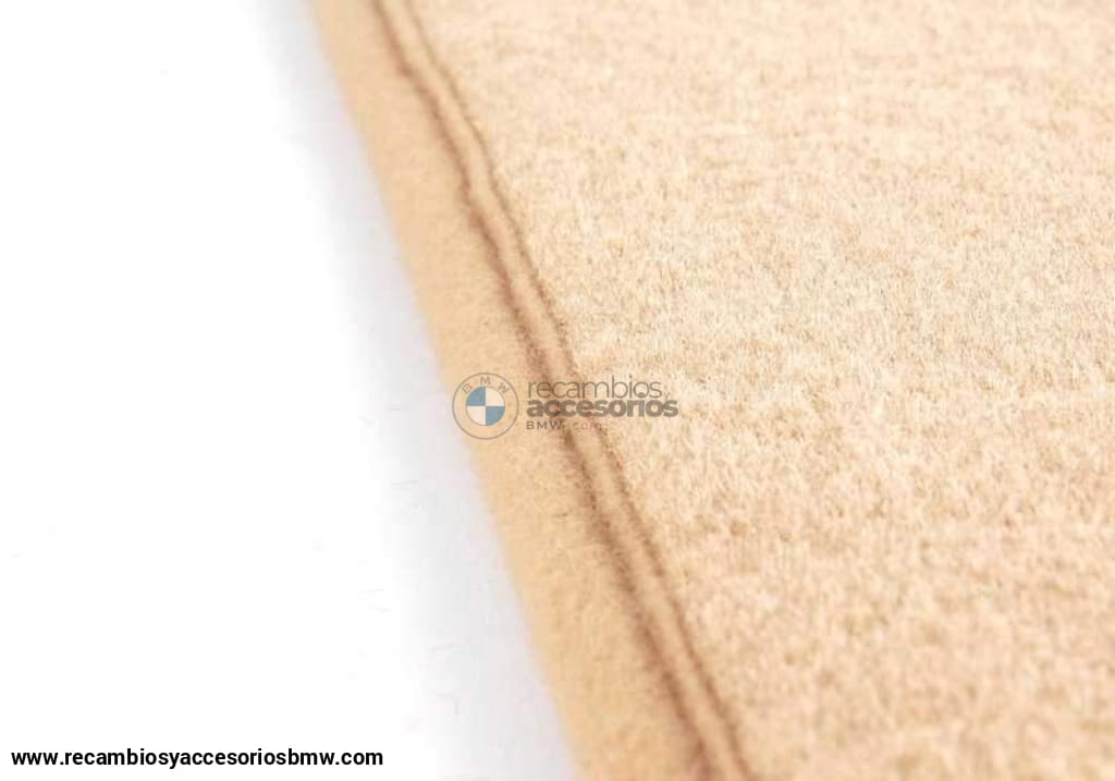 Juego De Alfombrillas Velours Beige Para Bmw Serie 7 E65. Original Recambios