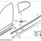 Junta De Goma Del Cristal Lateral Trasero Bmw E46 Compact. Original Recambios