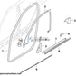 Junta Inferior Cristal Puerta Delantera Para Bmw E83. Original Recambios