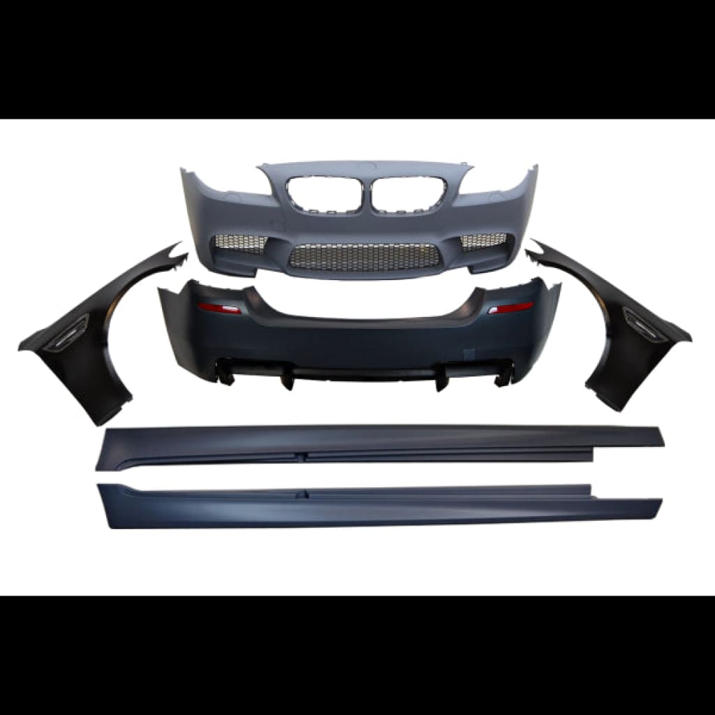 Kit De Carrocería Bmw F10 10 - 12 Look M5 Con Aletas