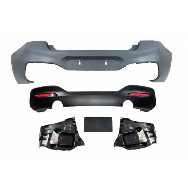 Kit De Carrocería Bmw F20 Lci 15 - 19 Look M - Tech 2 Salidas