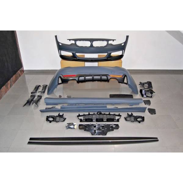 Kit De Carrocería Bmw F32/ F33 Look M Performance 2 Salidas Doble