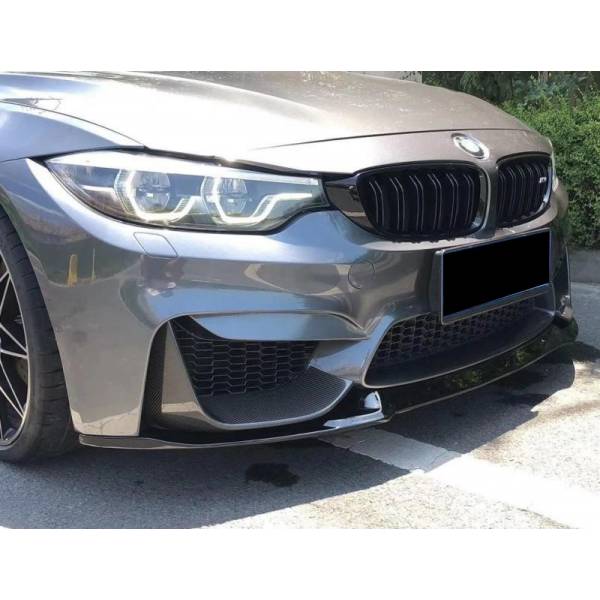 Kit De Carrocería Bmw F80 M3 Brillante Negro Look Cs