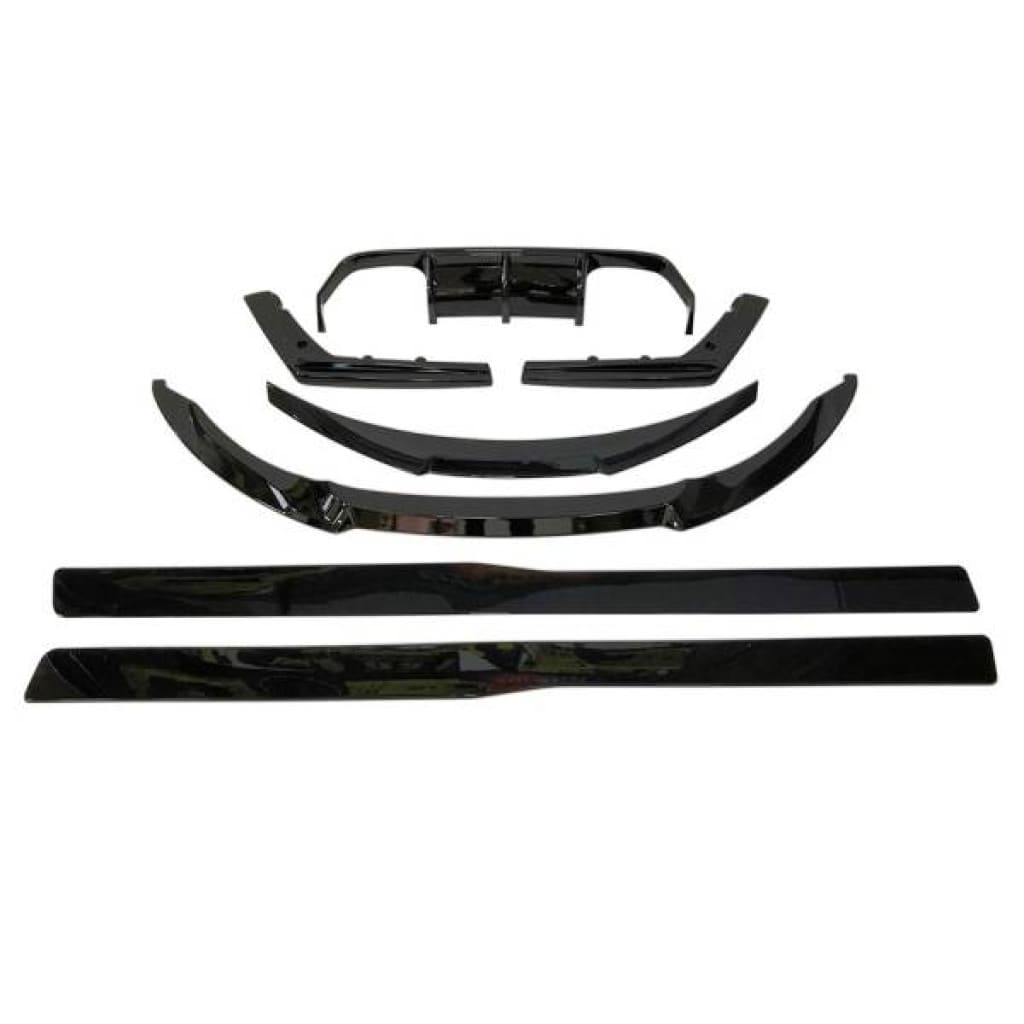 Kit De Carrocería Bmw F82 / F83 M4 Brillante Negro Look Cs