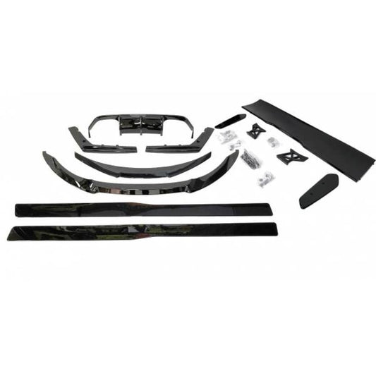 Kit De Carrocería Bmw F82 / F83 M4 Brillante Negro Look Cs Gts