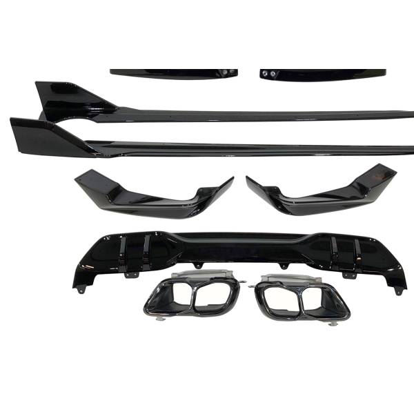 Kit De Carrocería Bmw G05 X5 Lci 2023 + M Performance Brillante Negro