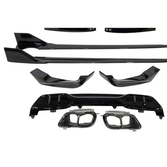 Kit De Carrocería Bmw G05 X5 Lci 2023 + M Performance Brillante Negro