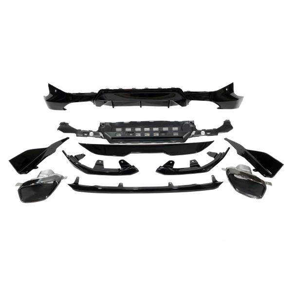 Kit De Carrocería Bmw G42 Coupe M Performance Brillante Negro