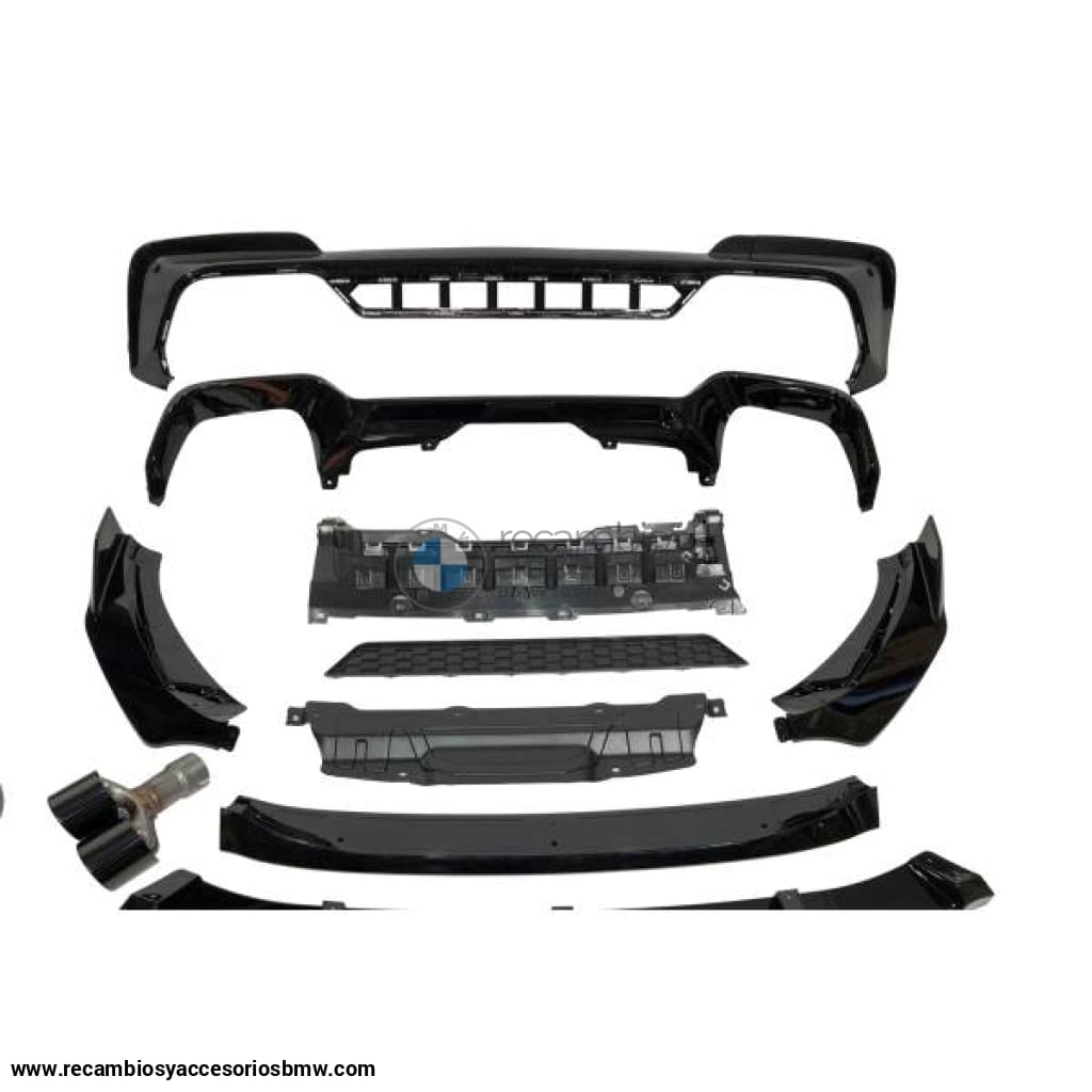 Kit De Carrocería Bmw X3 G01 2018 - 2021 M Performance Brillante Negro