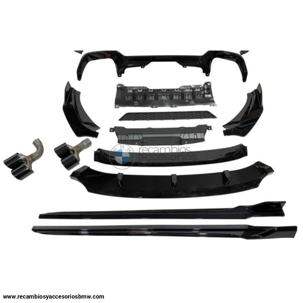 Kit De Carrocería Bmw X3 G01 2018 - 2021 M Performance Brillante Negro