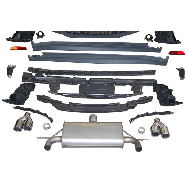 Kit De Carrocería Bmw X6 F16 Look X6M Abs