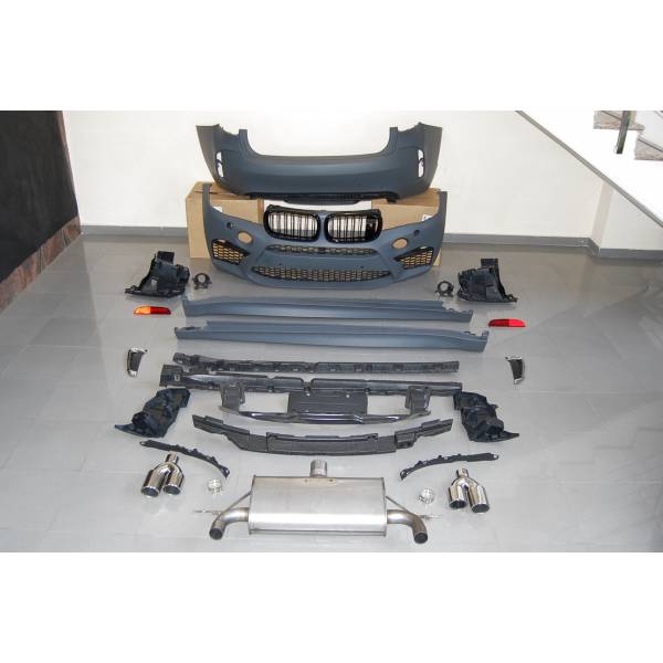 Kit De Carrocería Bmw X6 F16 Look X6M Abs